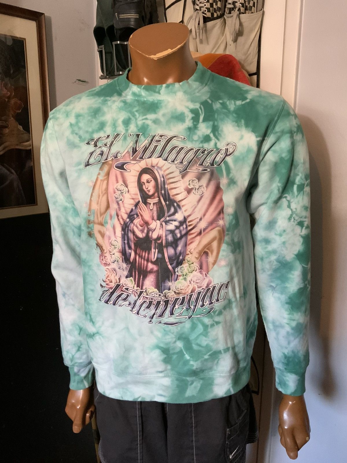 Other RCNSTRT Studio Our Lady Of Guadalupe Crew Sweatshirt Size US S / EU 44-46 / 1 - 9 Thumbnail