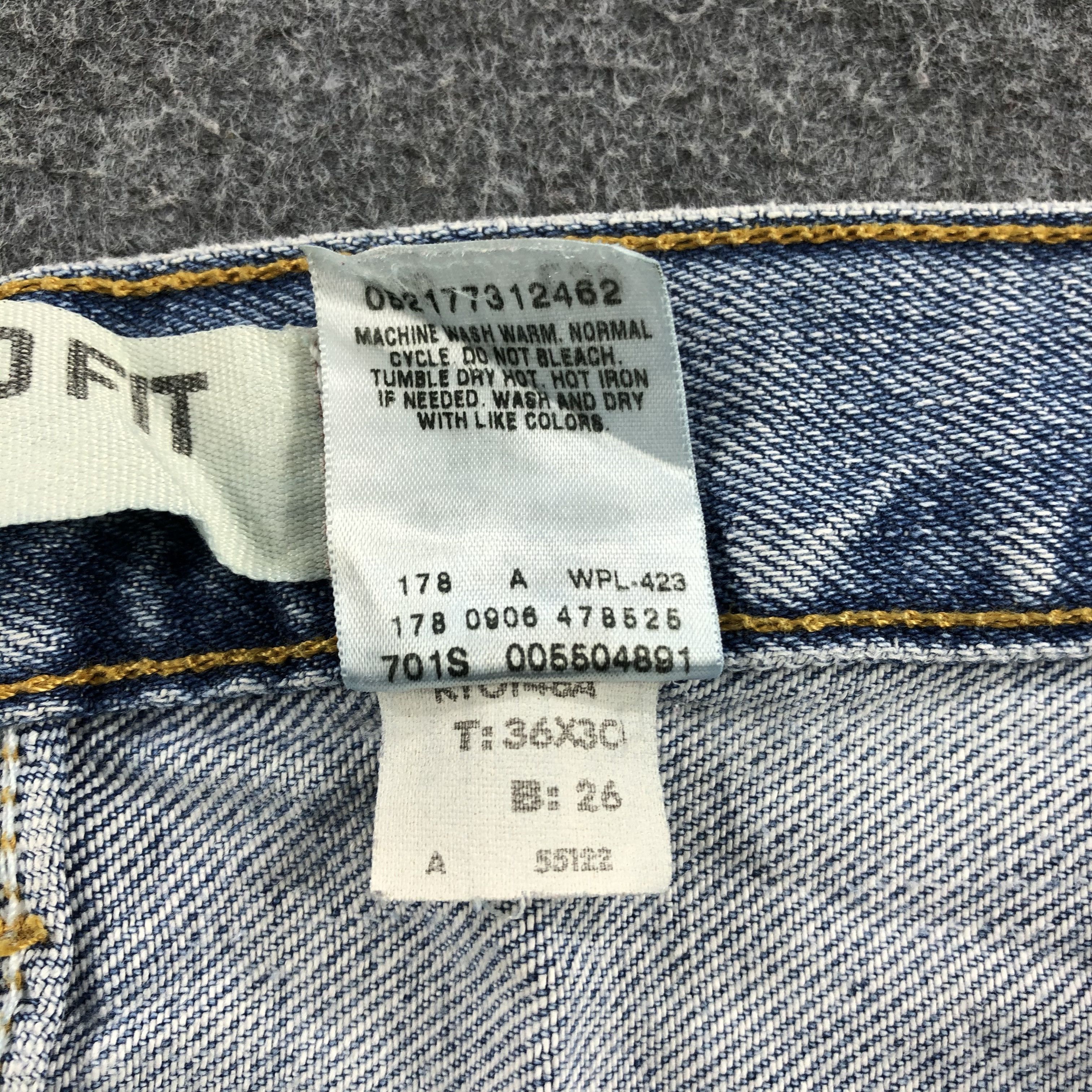 Levi's Vintage Levis 550 Jeans Light Washed Denim KJ472 Size US 36 / EU 52 - 10 Thumbnail