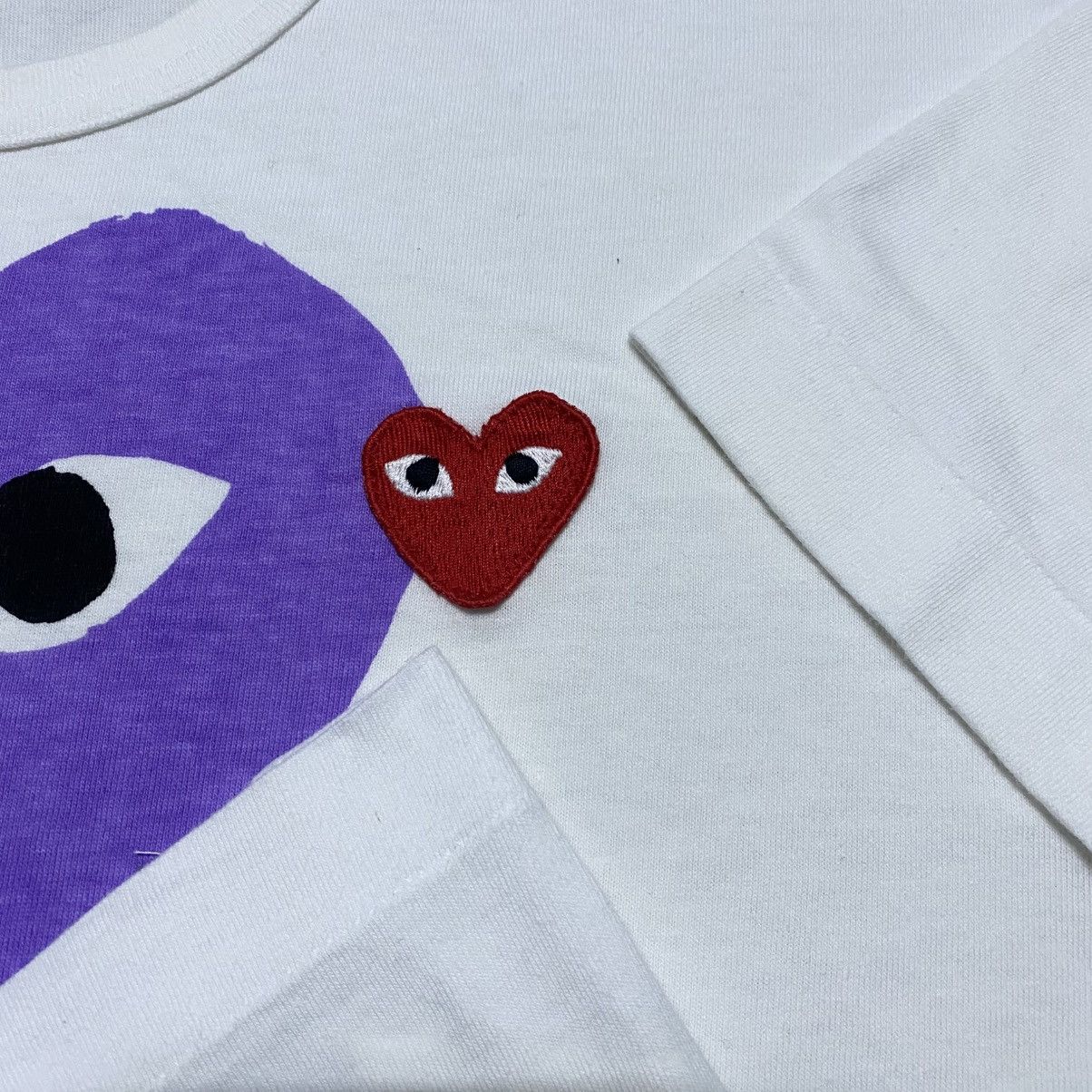 Comme des Garcons PLAY Rare‼️🔥COMME des GARCONS Play Big Logo T-Shirt Size US S / EU 44-46 / 1 - 7 Thumbnail