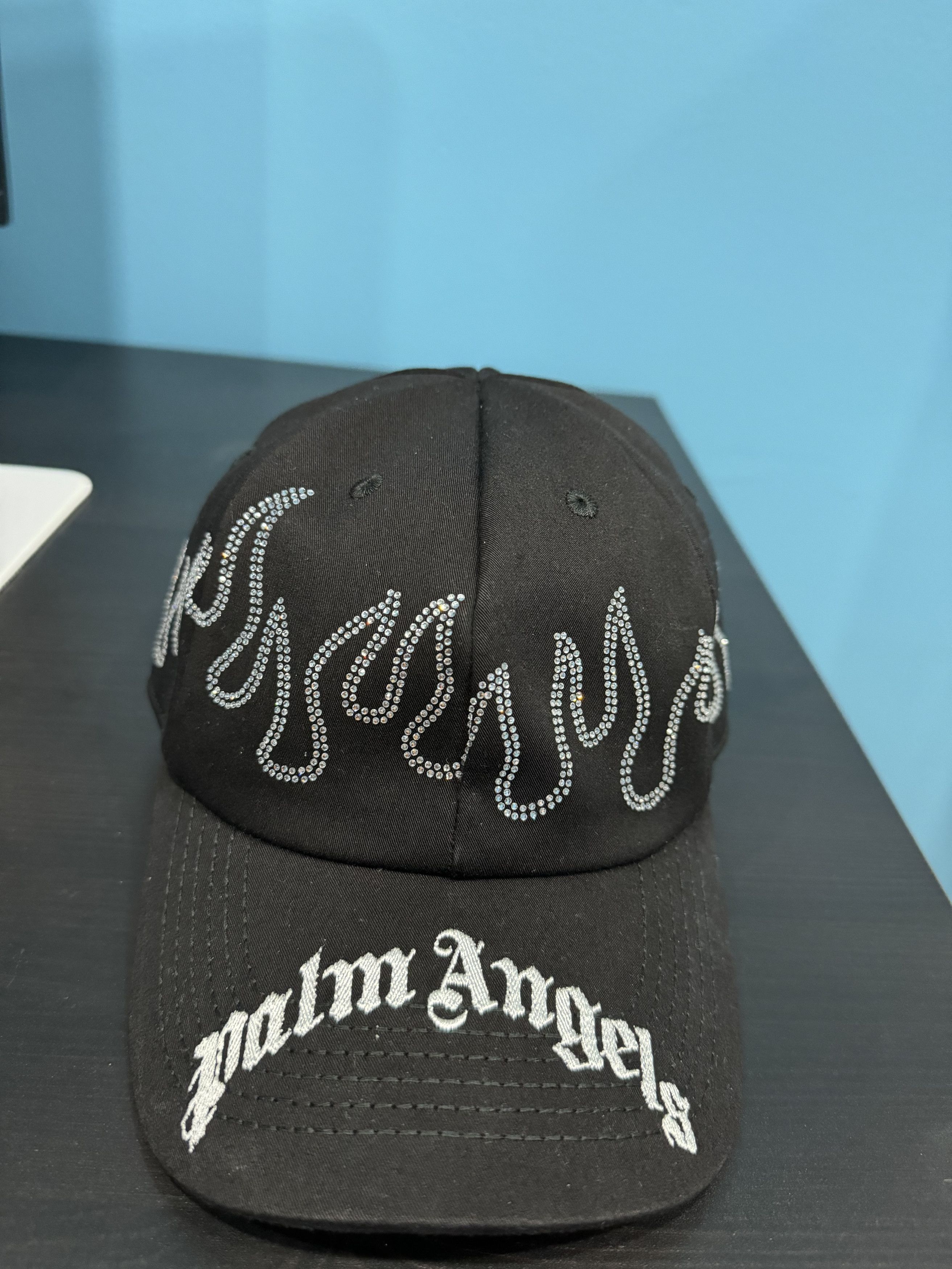 Palm Angels Rhinestone Flames Cap Size ONE SIZE - 1 Thumbnail