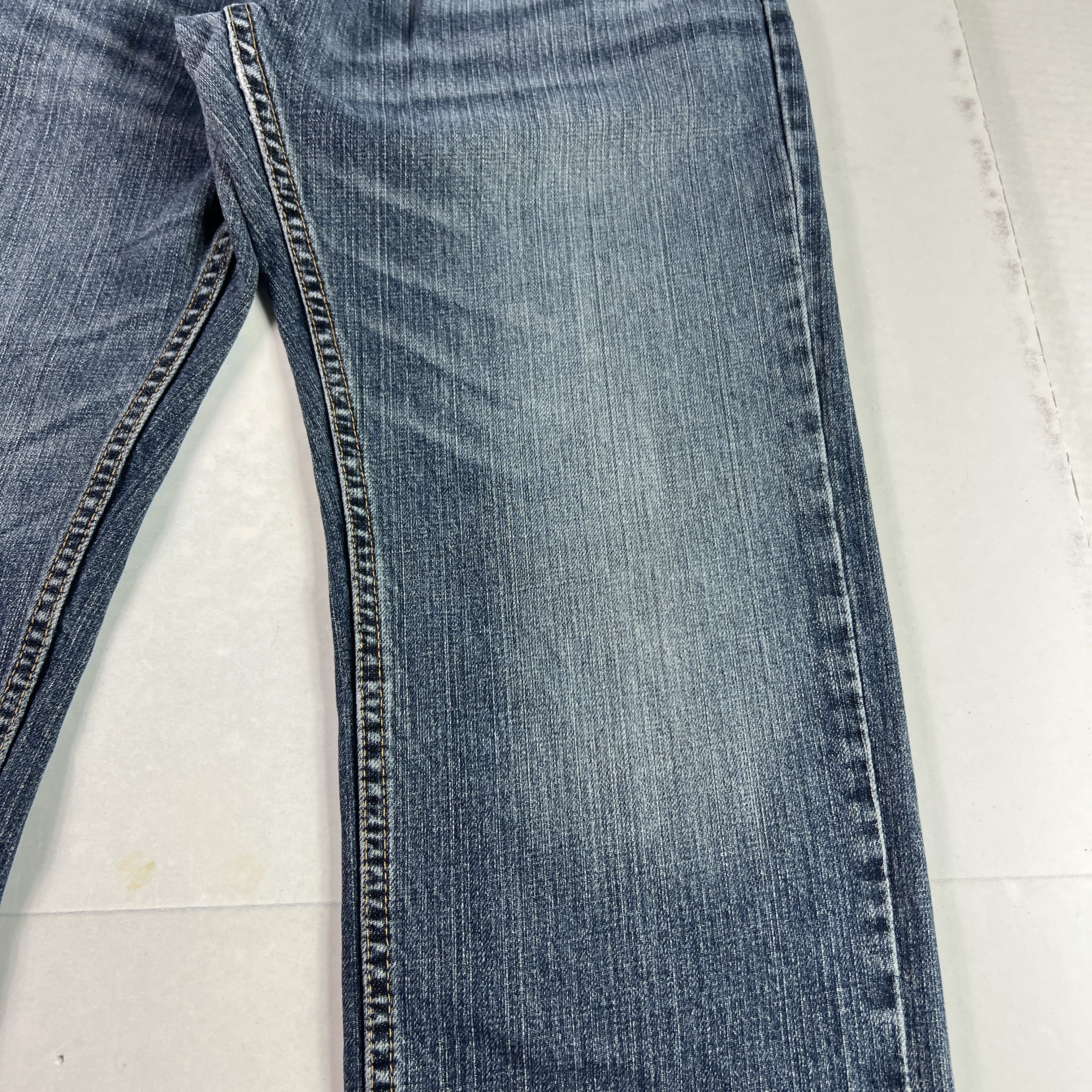 Levi's Levi's Jeans 559 Relaxed Fit Straight Leg Blue Faded Denim Size US 34 / EU 50 - 3 Thumbnail