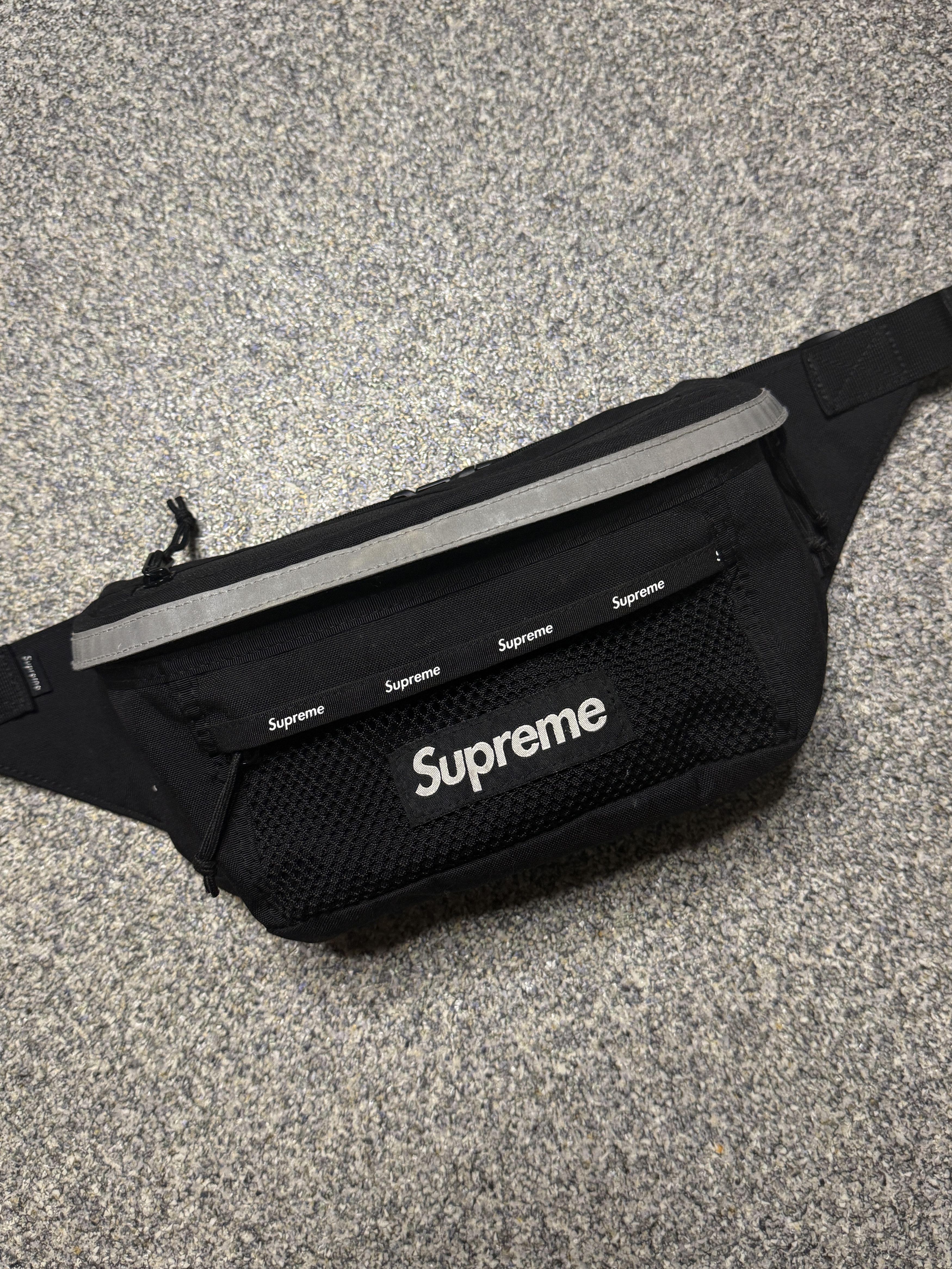 Supreme Supreme Waist Bag Black (SS24) | Grailed