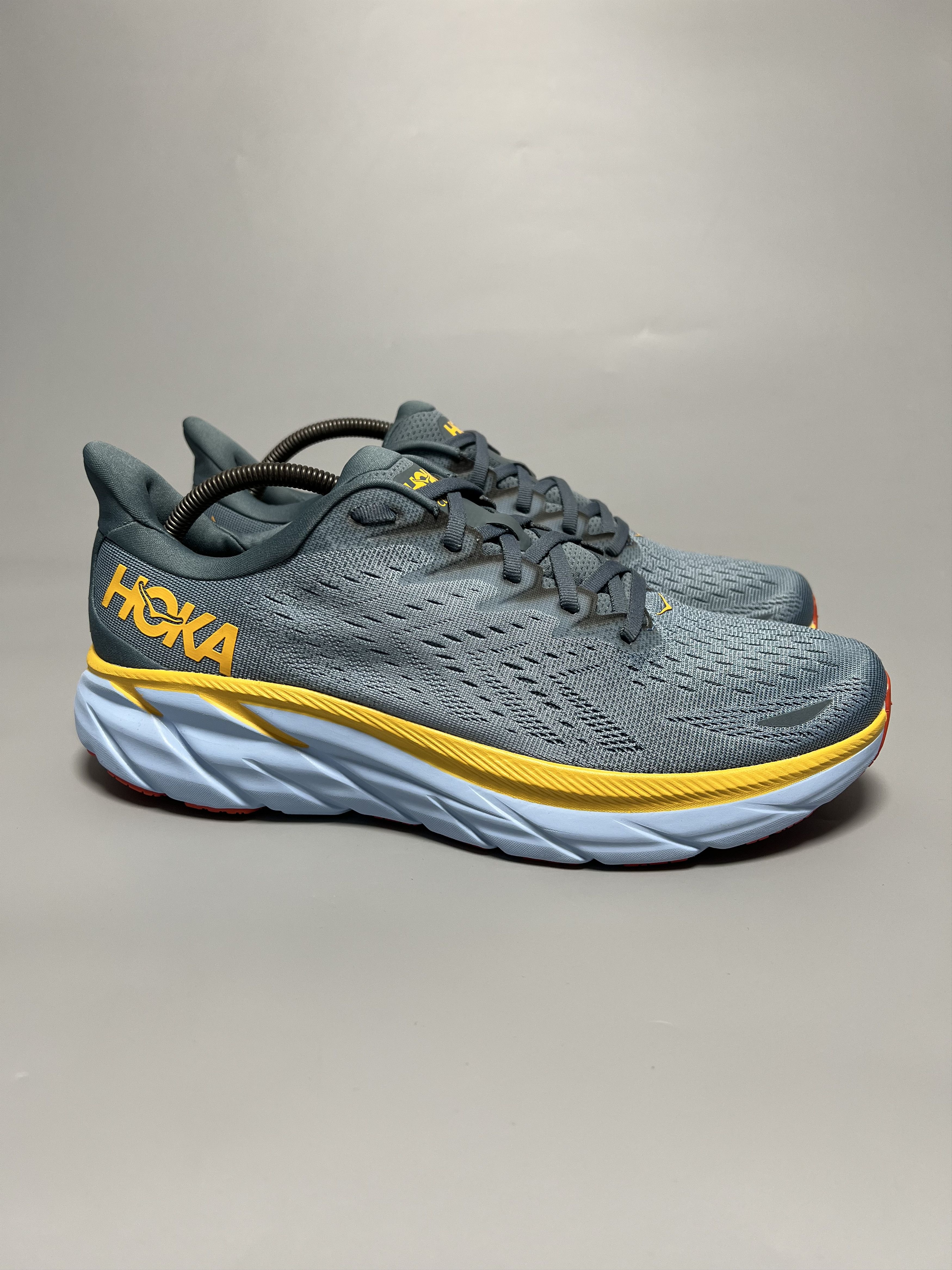 Hoka 12D Hoka One One Clifton 8 Men's Running Shoes Walking Gym Size US 12 / EU 45 - 1 Thumbnail