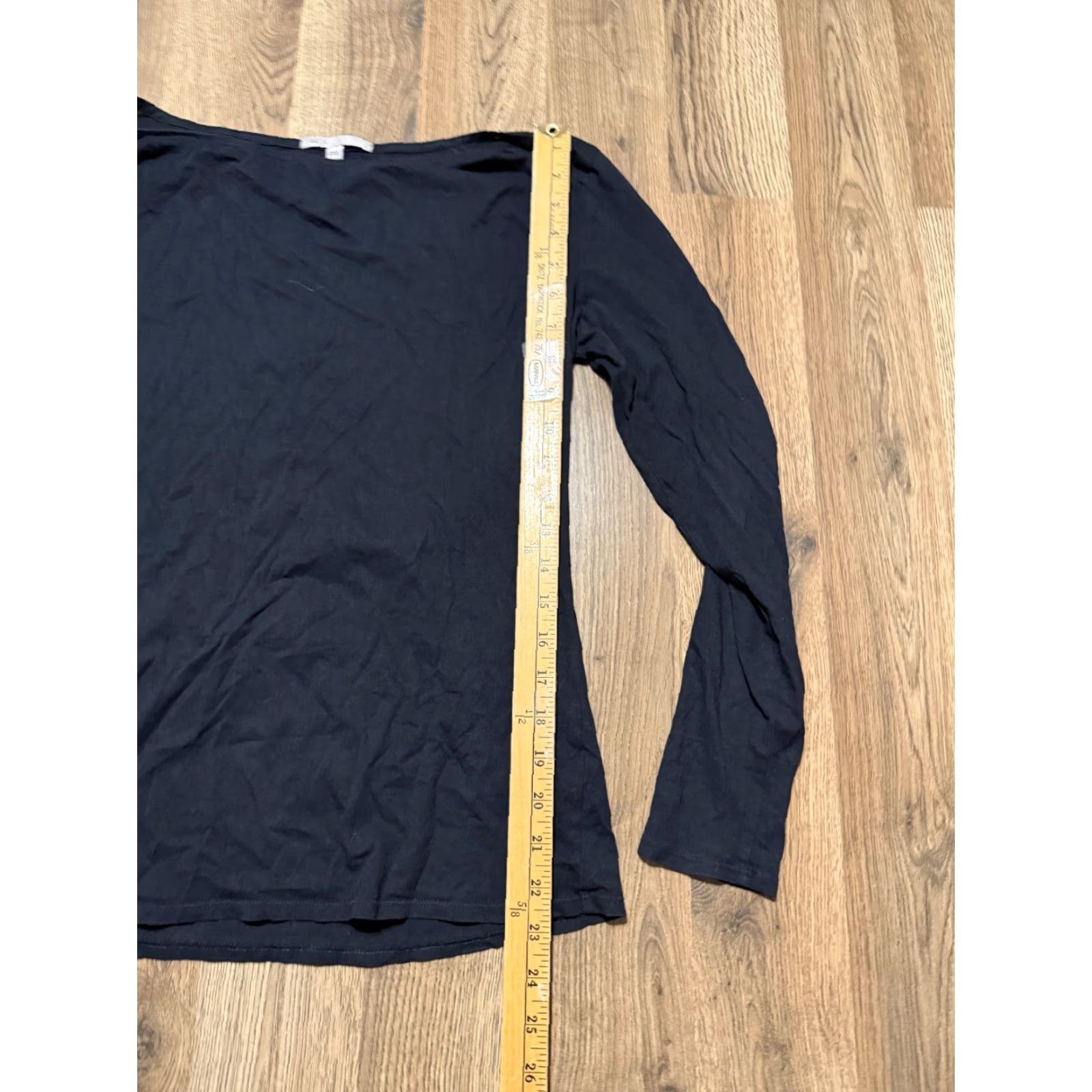 Gap GAP Shirt Womens Small Black Long Sleeve Shirt Size S / US 4 / IT 40 - 7 Thumbnail