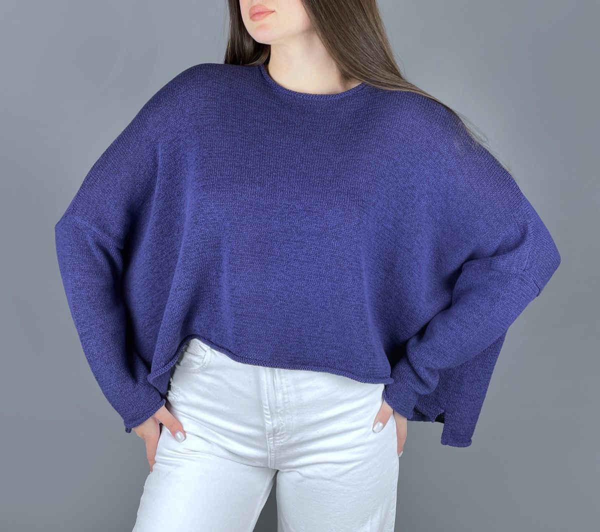 Rundholz Rundholz Black Label Oversized Knit Linen LS Sweater Size S Size S / US 4 / IT 40 - 3 Thumbnail