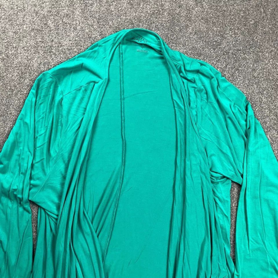 Torrid Torrid Cardigan Women's 4 Green Super Soft Knits Casual Size S / US 4 / IT 40 - 2 Thumbnail
