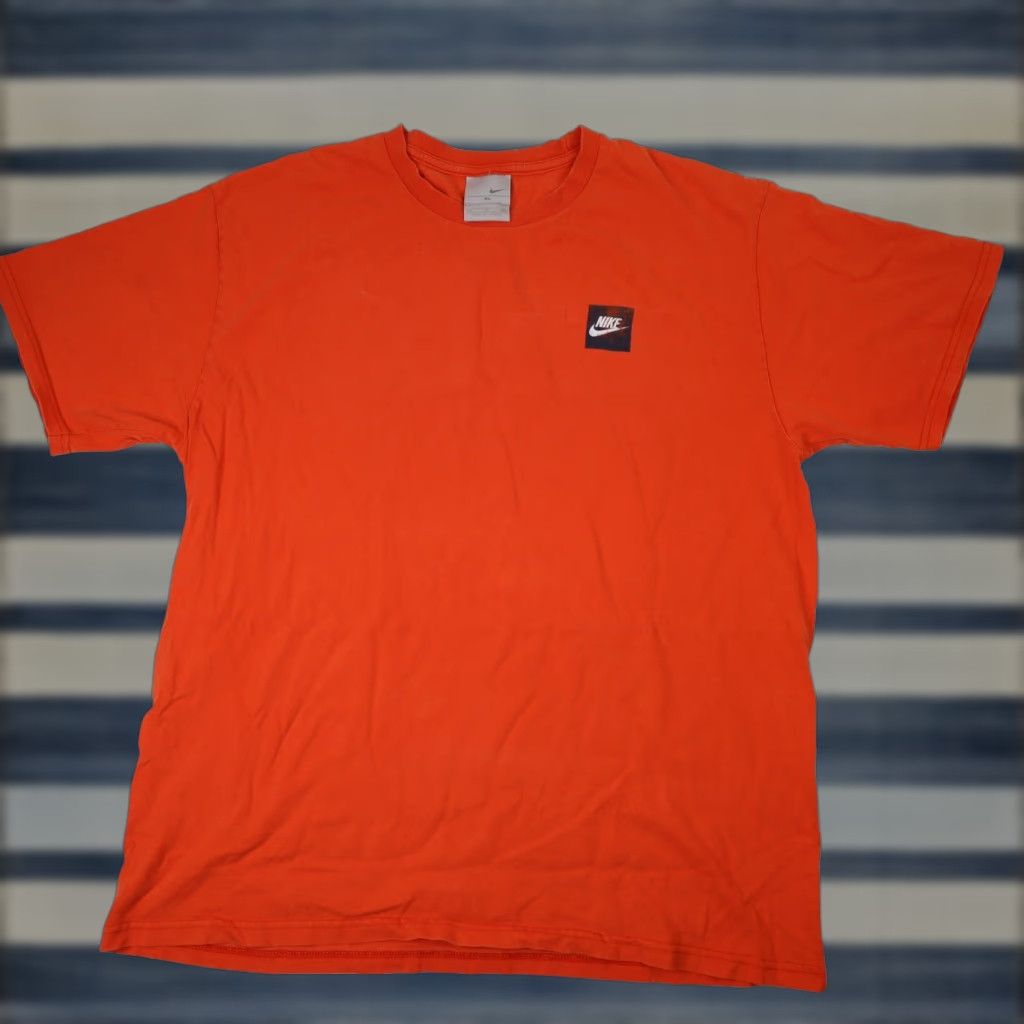 Nike VINTAGE Nike "Original, Not Copied" XL T-Shirt Mens Orange Graphic OLDER 90s? Size US XL / EU 56 / 4 - 1 Thumbnail