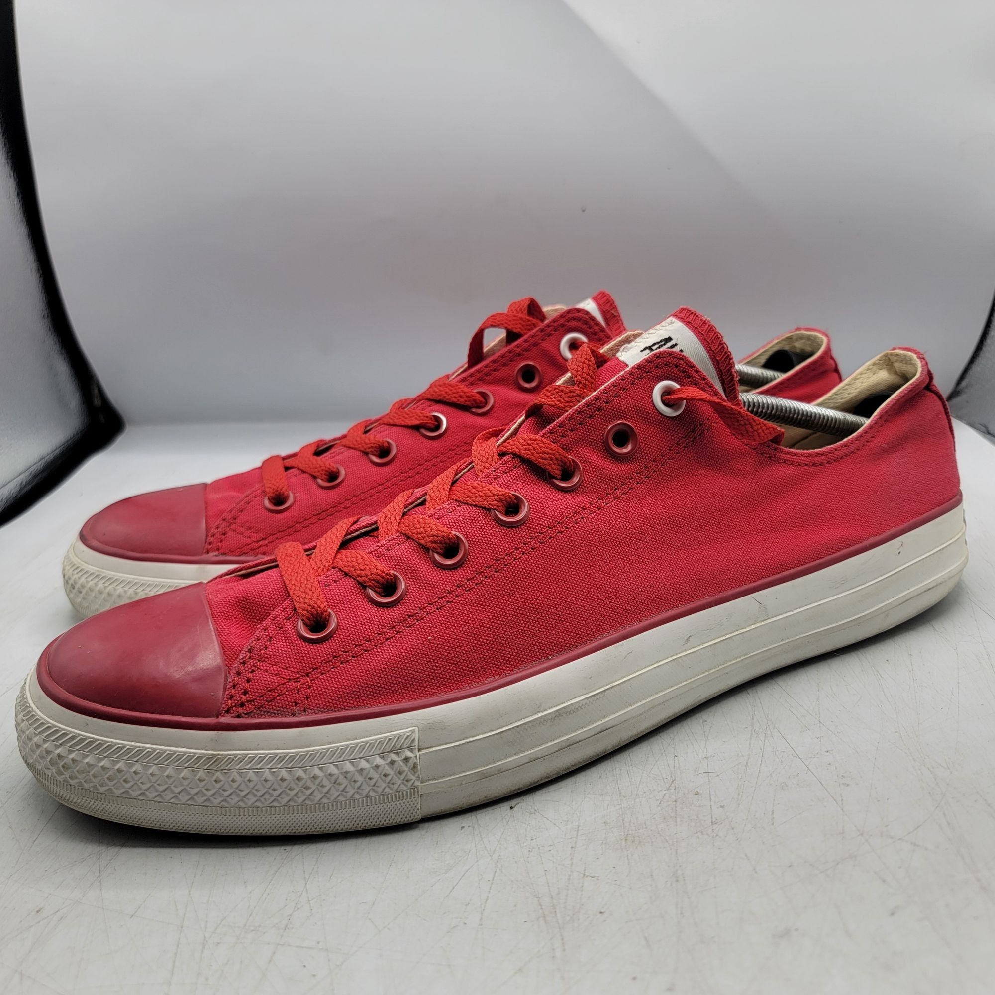 Converse Converse All Star Mens 13 Red Sneaker Shoes Casual Walking O Size US 13 / EU 46 - 4 Thumbnail