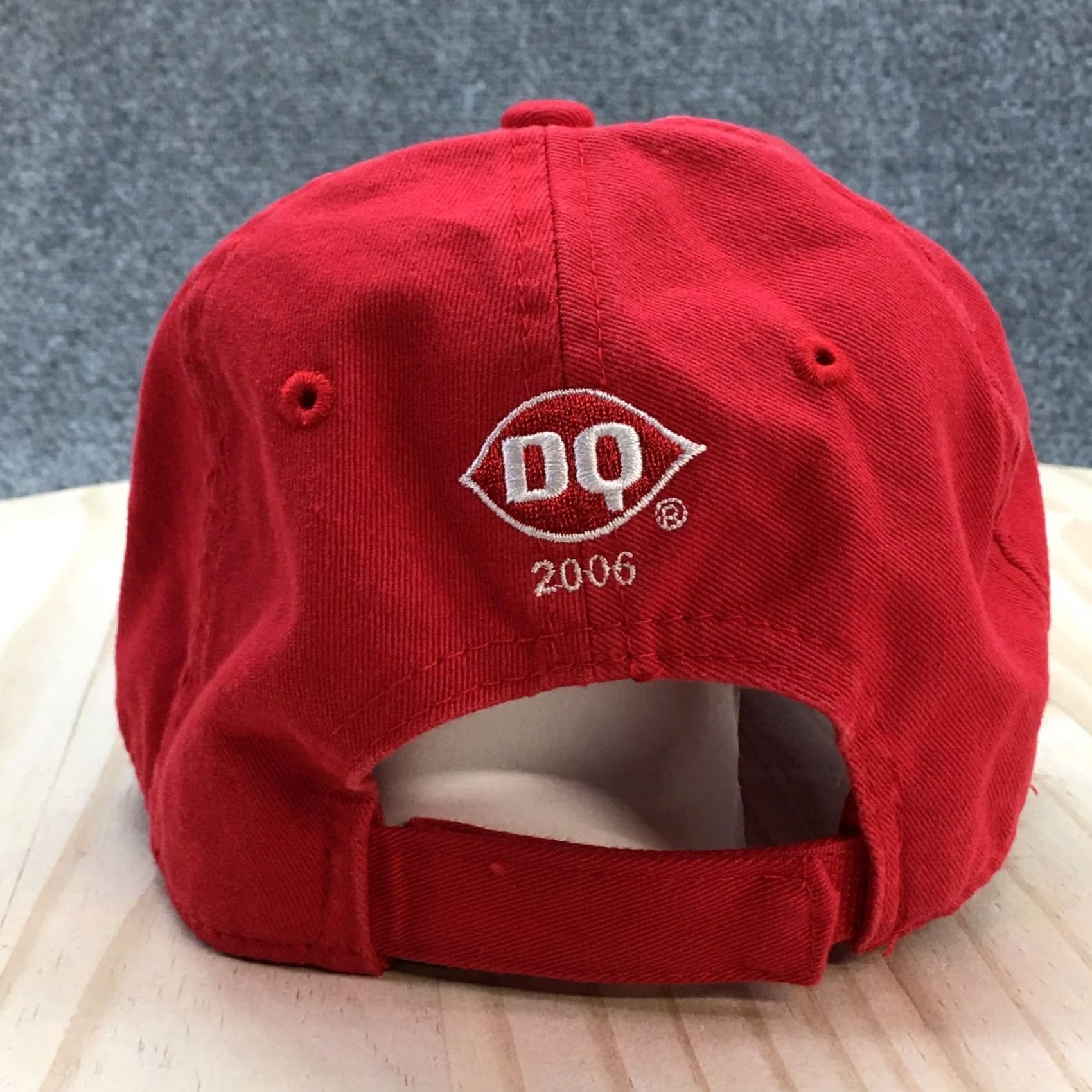 Twins DQ Minnesota Twins Baseball Cap Hat Mens One Size Red Adjustable Embroidered Cap Size ONE SIZE - 6 Thumbnail