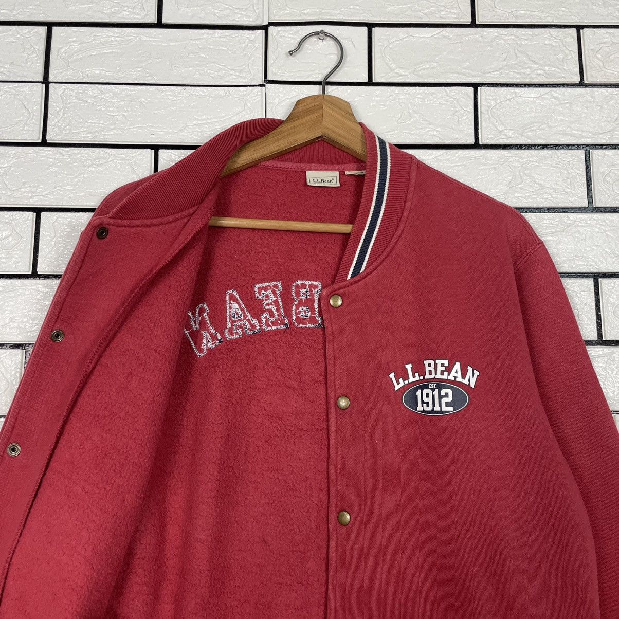 L.L. Bean Vintage LL Bean Snap Button Sweater Jacket Size US M / EU 48-50 / 2 - 10 Thumbnail