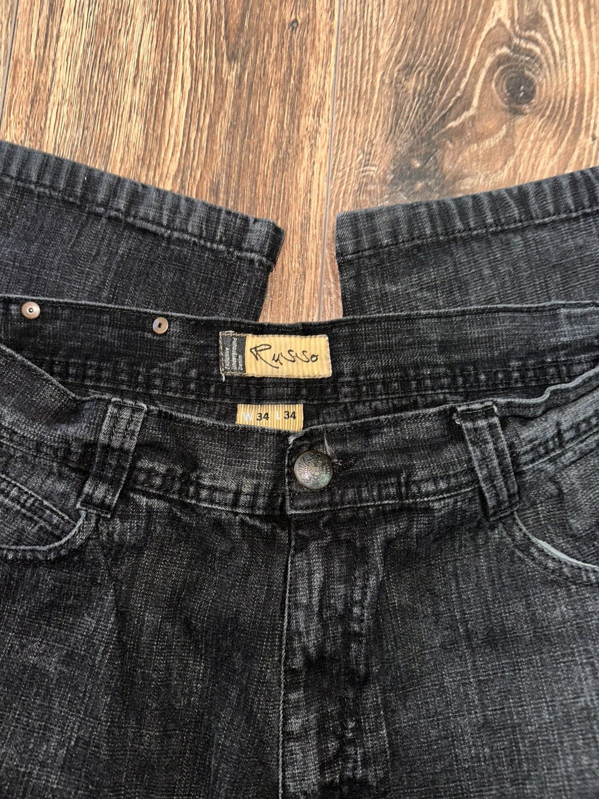 Other Vintage Russo Mens Jeans Size US 34 / EU 50 - 3 Thumbnail