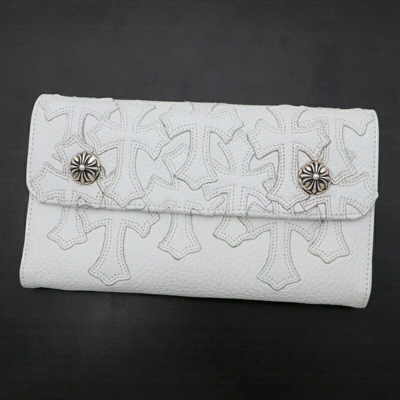 Chrome Hearts Chrome Hearts Cemetery Cross Patch Wave Wallet Size ONE SIZE - 1 Thumbnail