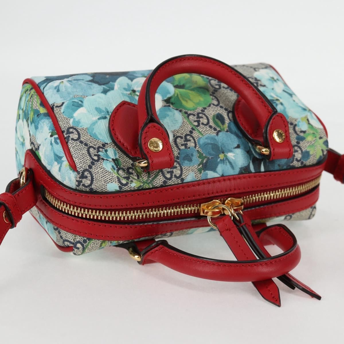 Gucci GUCCI GG Blooms Hand Bag Pvc Outlet Red Size ONE SIZE - 6 Thumbnail