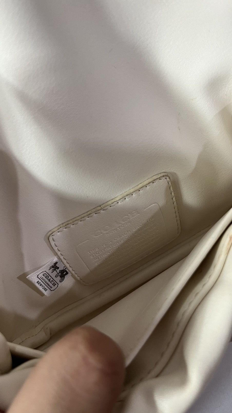 Coach Coach Tabby White Crossbody Bag Size ONE SIZE - 7 Thumbnail