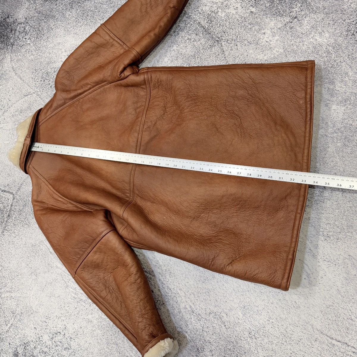 Francesco Smalto Vtg SMALTO Linea 77 Shearling Coat Italian Leather Sheepskin Size US S / EU 44-46 / 1 - 21 Thumbnail
