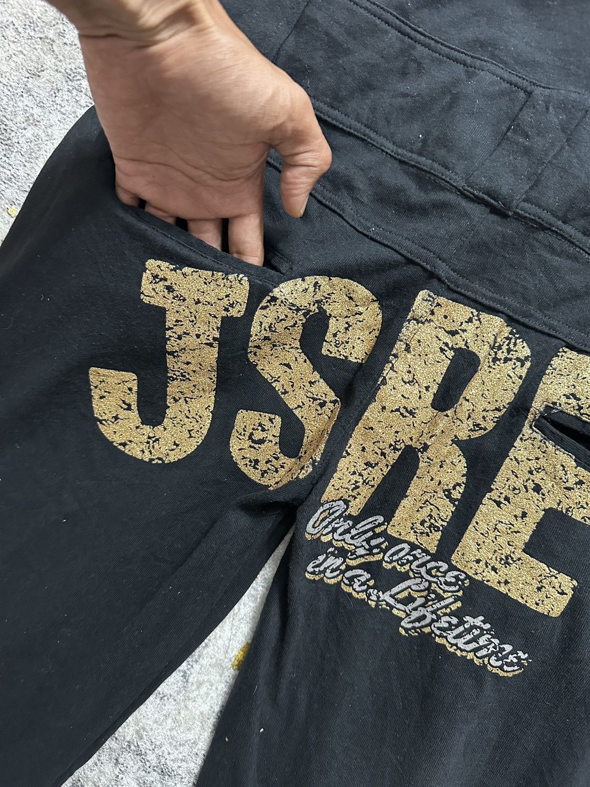 14th Addiction VINTAGE Y2K OUT OF HELL OVERALL STREETWEAR LGB STYLE Size US L / EU 52-54 / 3 - 8 Thumbnail
