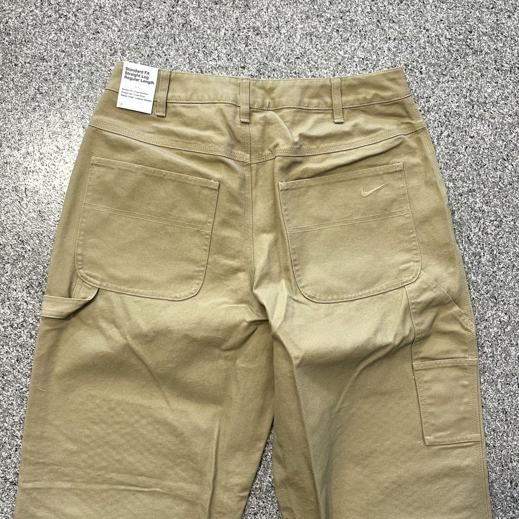 Nike Nike Life Carpenter Pants Mens 32x31 Parachute Beige HJ8478 Heavy Twill Sashiko Life Carpenterpants Mens 32x31 Beige Nike Size US 32 / EU 48 - 7 Thumbnail