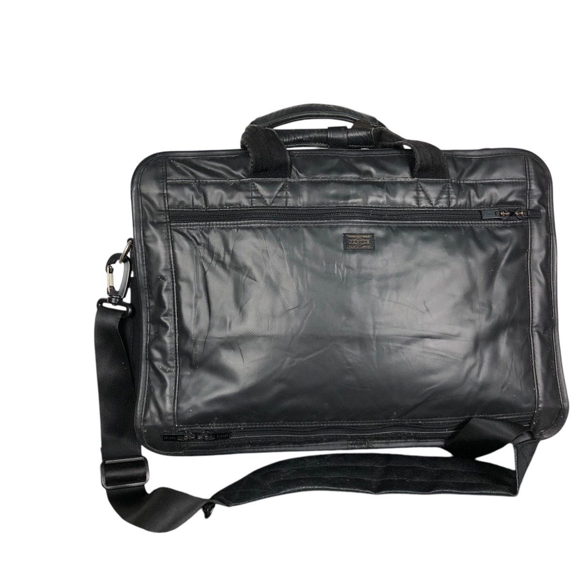 Japanese Brand 📌Vintage Rich Black Massenger Bag Porter Made in Japan Size ONE SIZE - 6 Thumbnail
