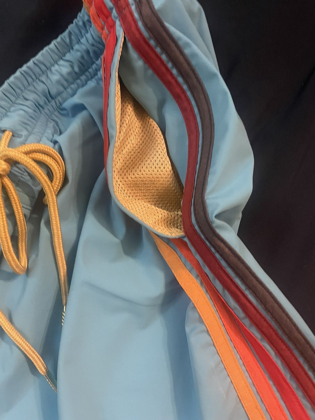 Aviator Nation Men’s 5 stripe swim shorts Size US 34 / EU 50 - 6 Thumbnail