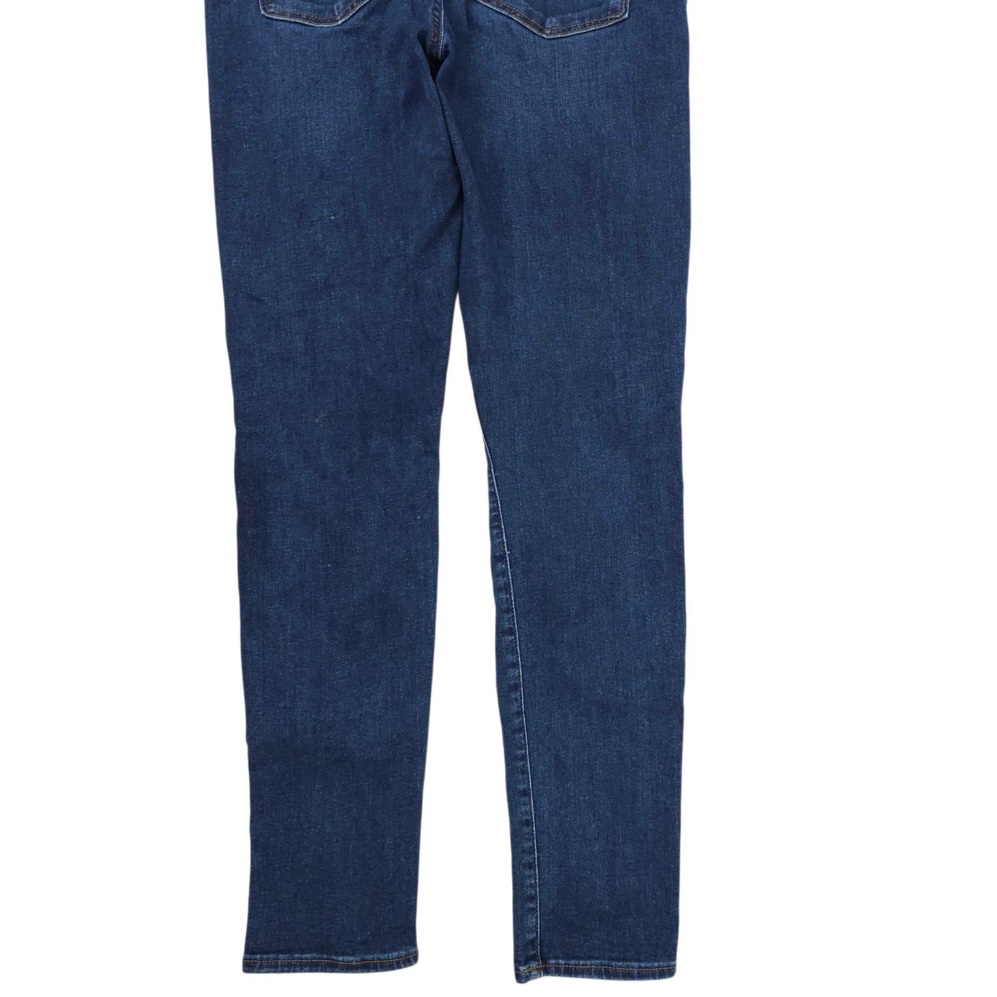 Loft Loft Modern Skinny Crop Jeans Womens Size 28/6 Mid Rise Dark Size 29" - 11 Thumbnail
