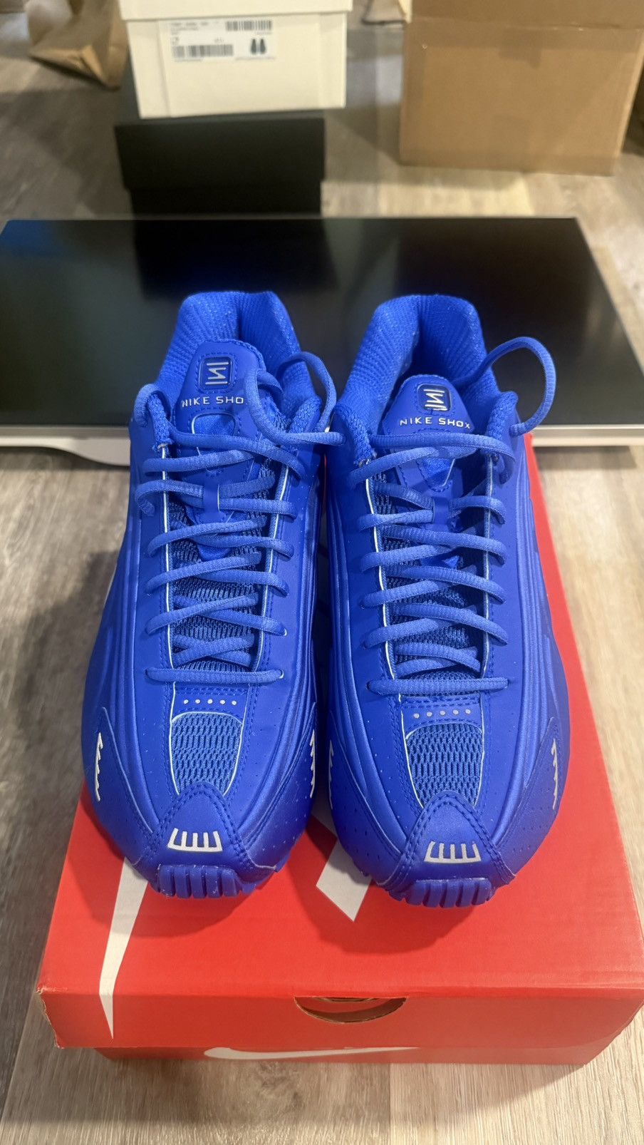 Nike Nike shox R4 Racer Blue Size US 8.5 / EU 41-42 - 3 Thumbnail