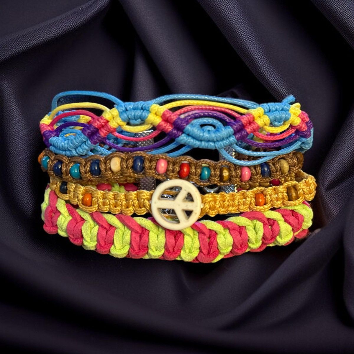Other Groovy hippie multiple stacked bracelet Size ONE SIZE - 1 Thumbnail