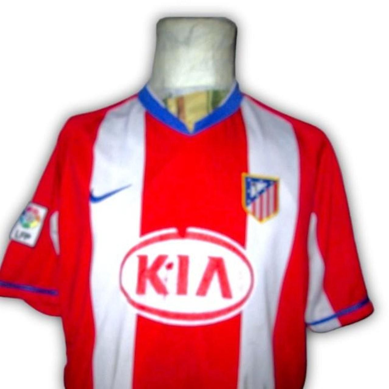 Nike Atletico Madrid 2007 2008 Home Shirt Jersey Size US XL / EU 56 / 4 - 1 Thumbnail