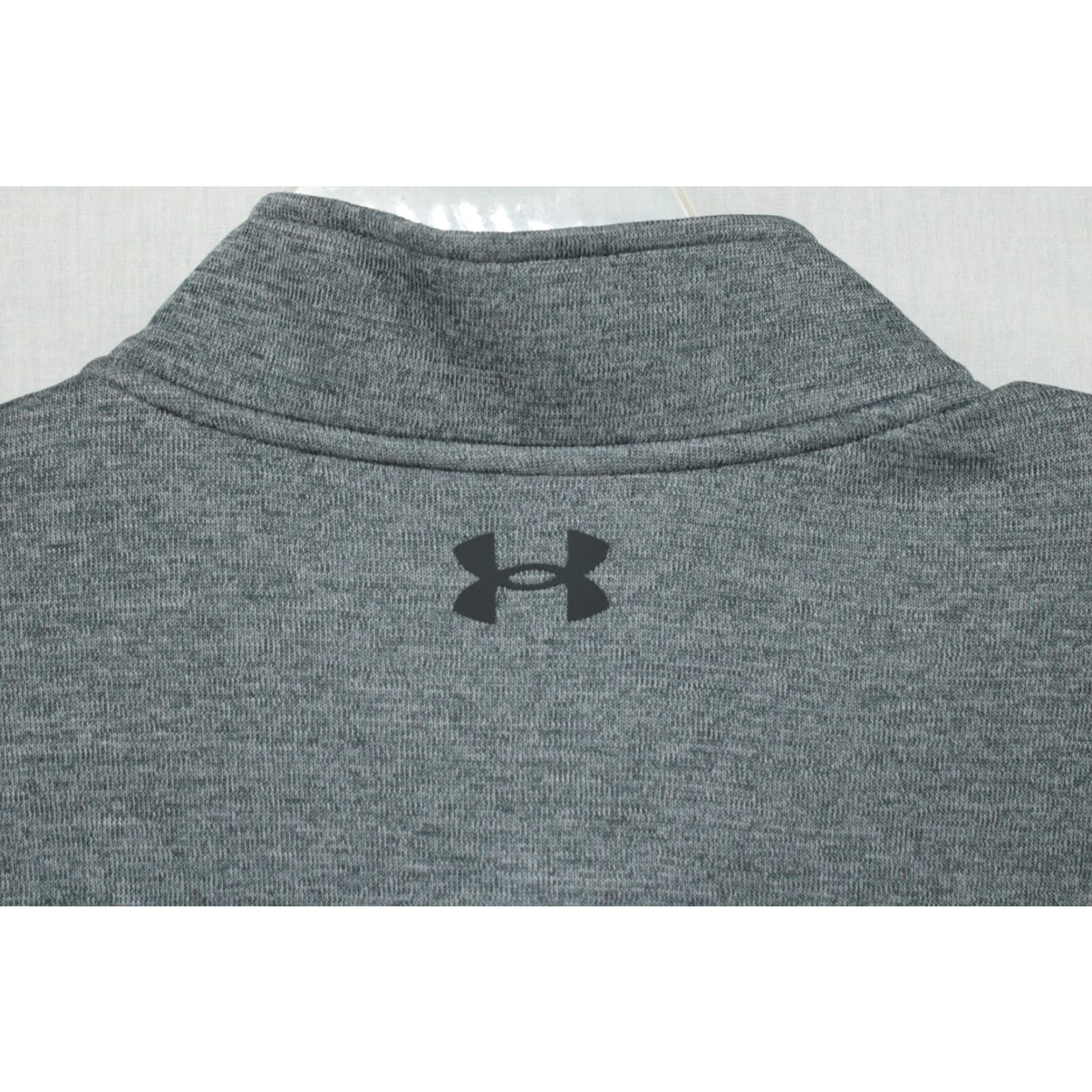 Under Armour VINTAGE Under Armour Storm UA Golf Sweater Mens 2XL Gray Fleece 1/4 Zip Jacket Cold Gear Size US XXL / EU 58 / 5 - 4 Thumbnail