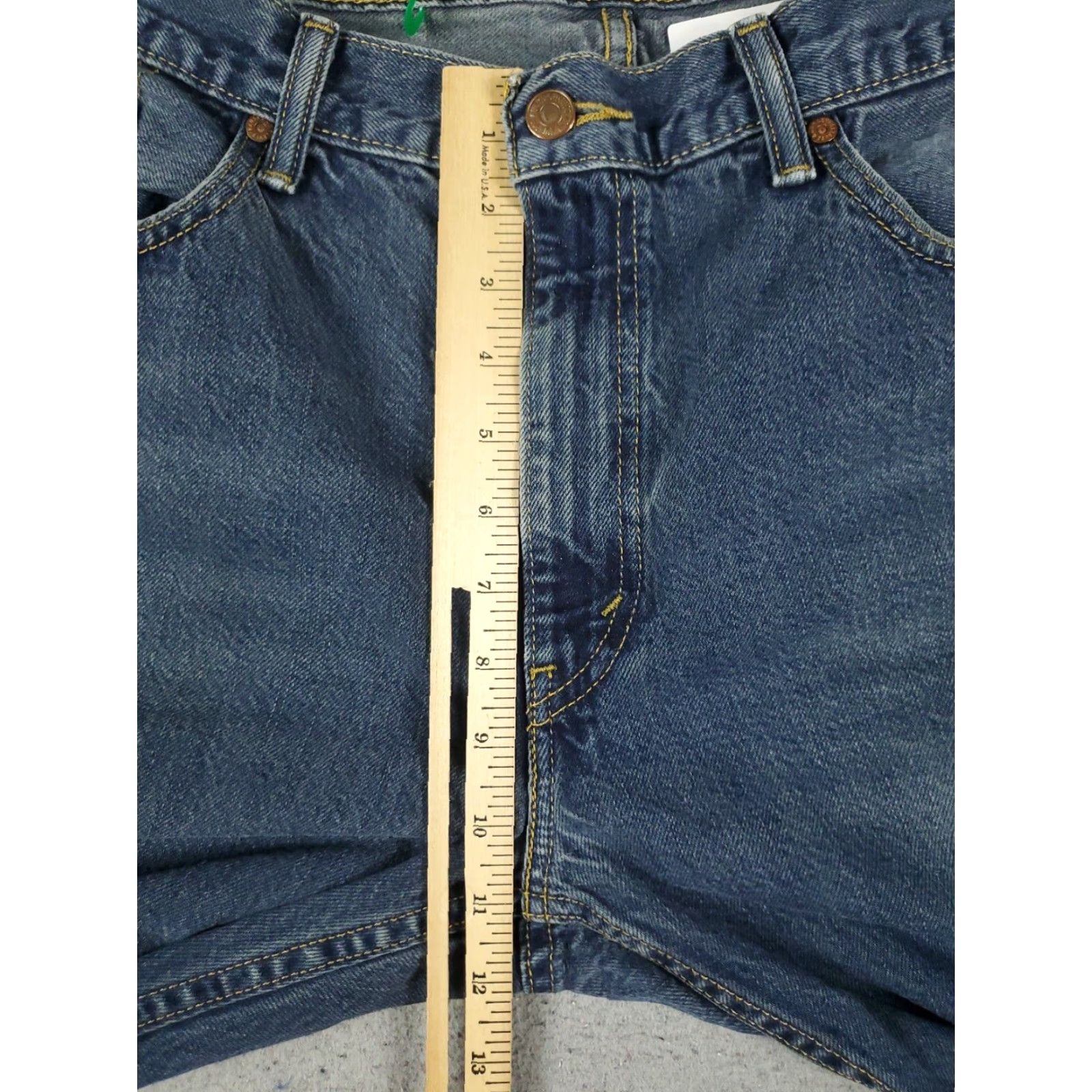 Levi's Levis 559 Relaxed Straight Leg Blue Jeans Mens 38x30 Regular Fit Size US 38 / EU 54 - 3 Thumbnail