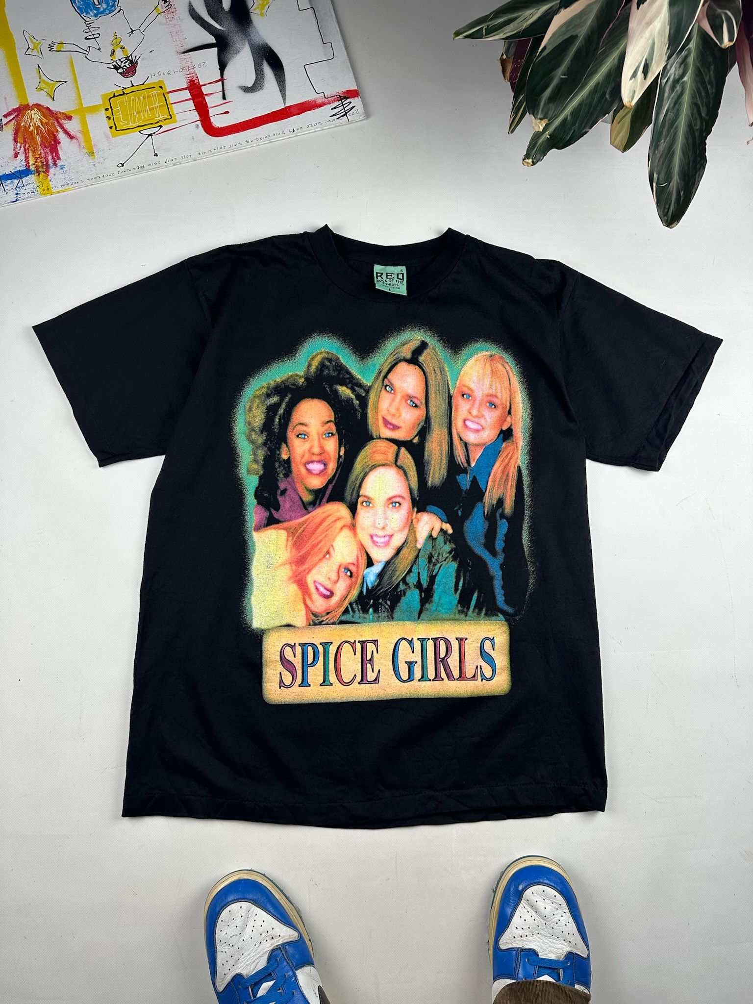 Band Tees Vintage Y2K Spice Girls Big Logo Pop Band T-Shirt Size US L / EU 52-54 / 3 - 3 Thumbnail
