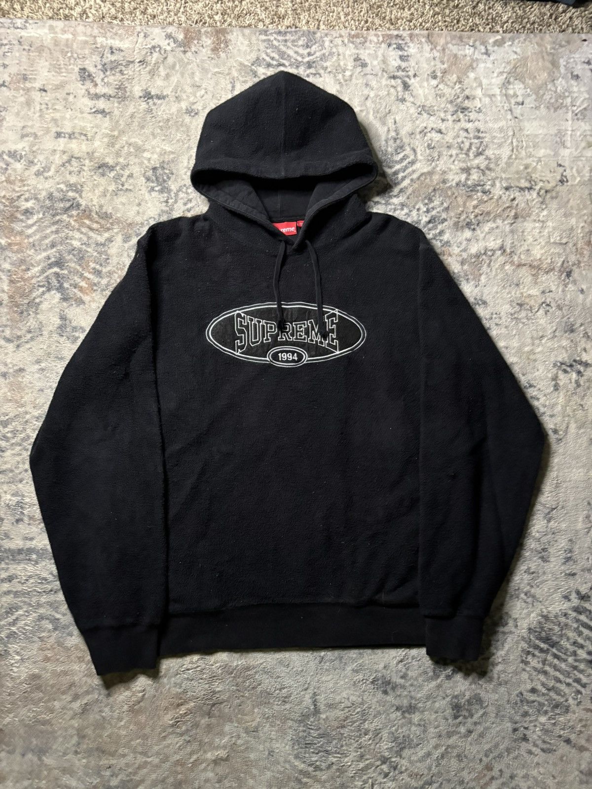 Supreme Supreme SS18 Fleece Hoodie Size US XL / EU 56 / 4 - 1 Thumbnail