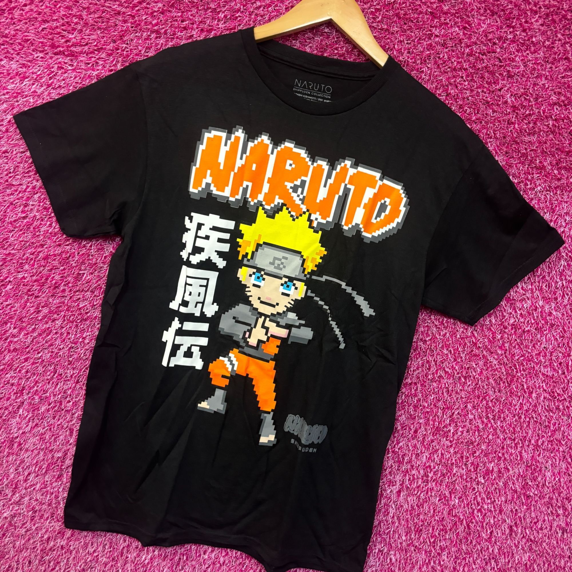 Anime Naruto Shippuden 8-Bit Anime tshirt size medium Size US M / EU 48-50 / 2 - 3 Thumbnail