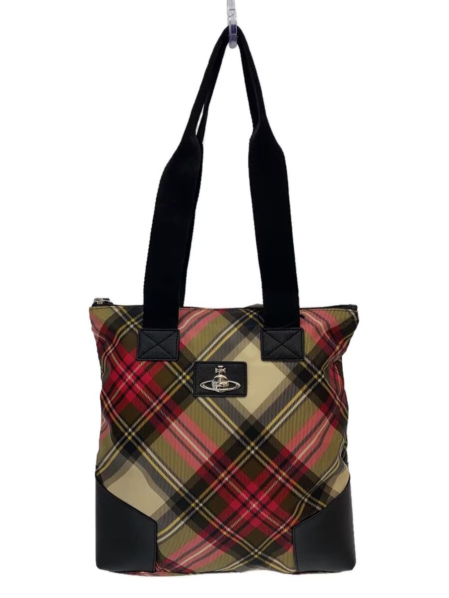 Vivienne Westwood Plaid Orb Tote Bag Size ONE SIZE - 1 Thumbnail