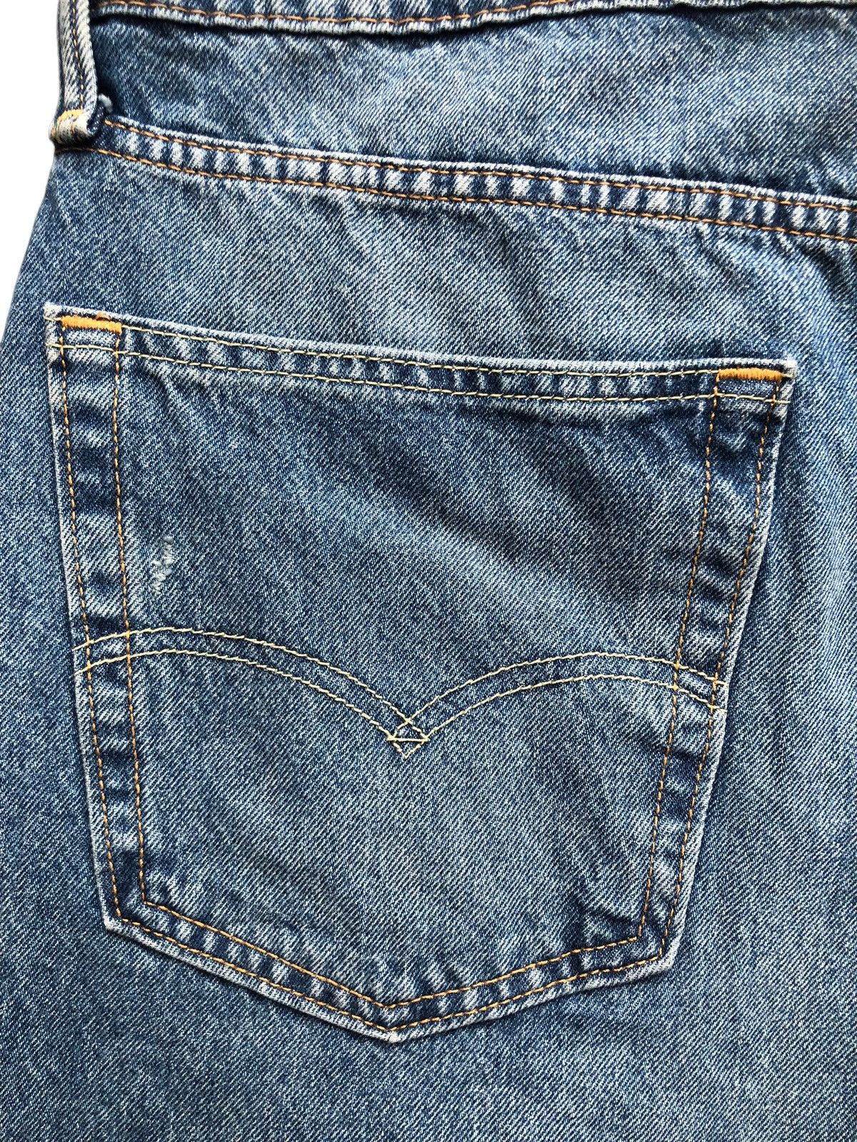 Levi's Vintage Levi's 502 Distressed Ripped Denim Jeans Size US 37 - 11 Thumbnail