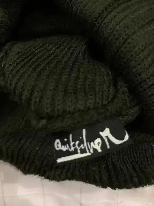Quiksilver Vintage Quiksilver Spell Out beanie Hat Size ONE SIZE - 4 Thumbnail