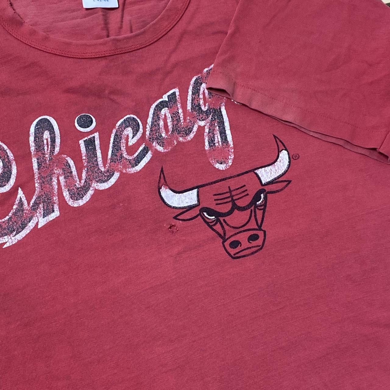 Starter Vintage Starter x NBA Chicago Bulls Red Tee Size Large Size US L / EU 52-54 / 3 - 3 Thumbnail