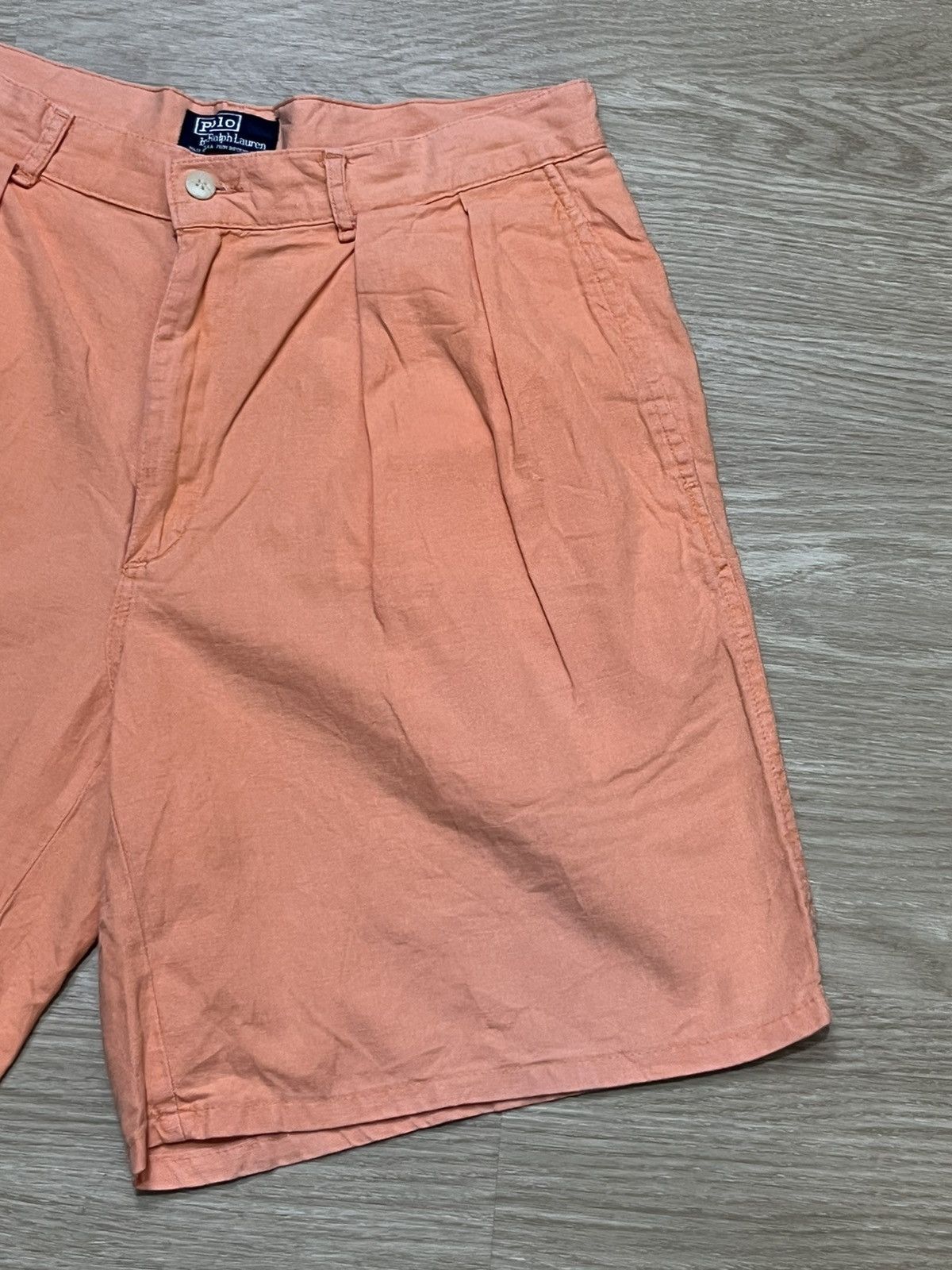 Polo Ralph Lauren Polo Ralph Lauren Short Faded Orange Pants Size US 31 - 3 Thumbnail