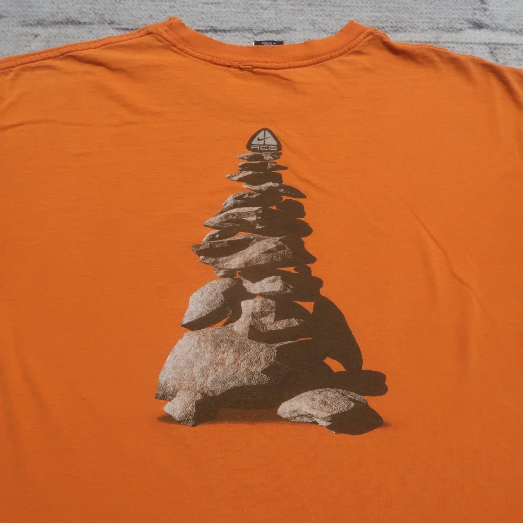 Nike ACG VINTAGE Nike ACG Shirt Mens XL Burnt Orange Rock Formation Size US XL / EU 56 / 4 - 2 Thumbnail