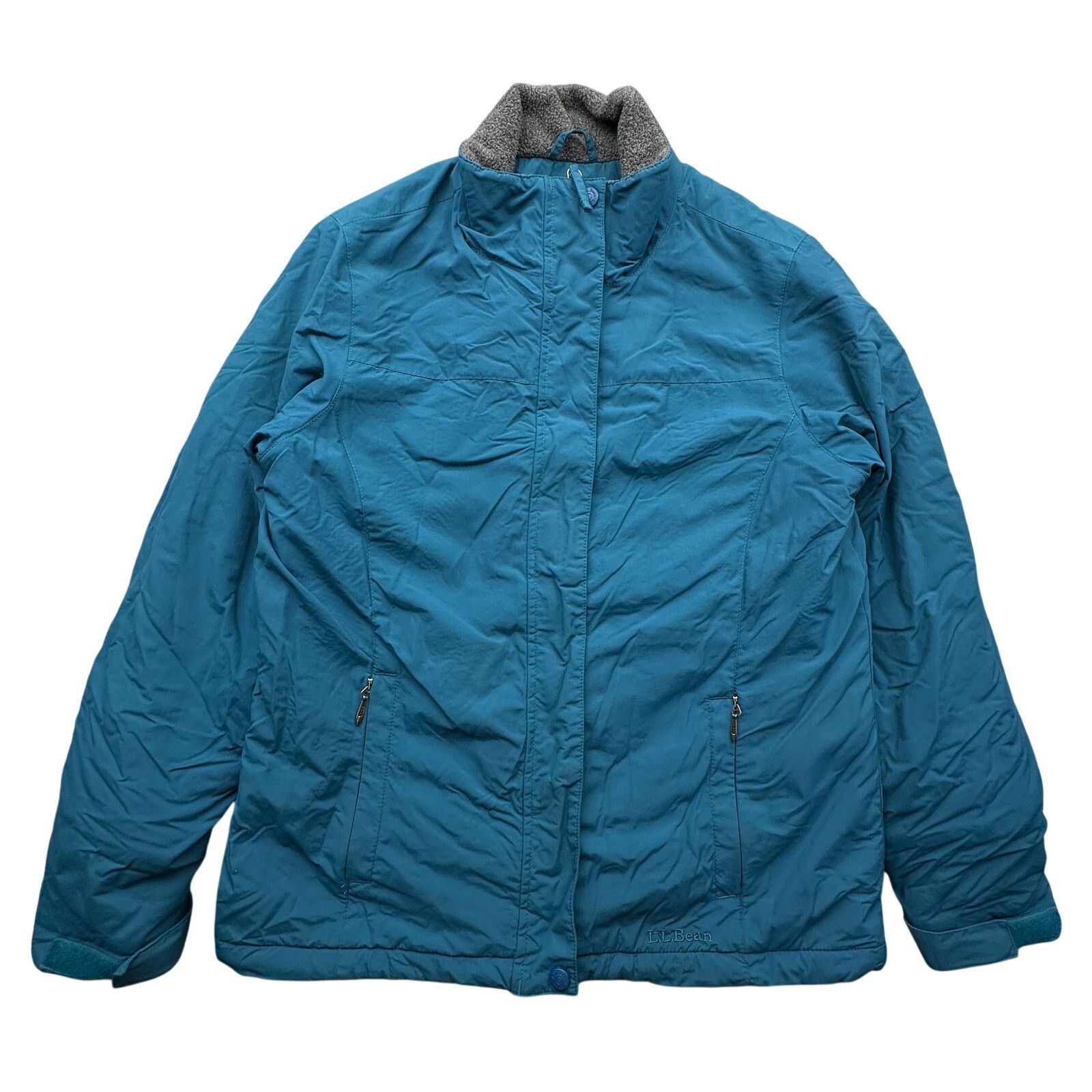 L.L. Bean LL Bean GBP9 Fleece Lined Full Zip Jacket Womens Small Size S / US 4 / IT 40 - 1 Thumbnail