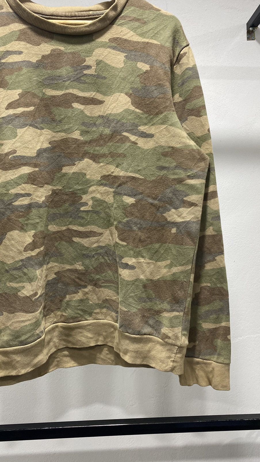 Vintage ‼️FINAL DROP‼️Army Military Sweater Camo Size US L / EU 52-54 / 3 - 2 Thumbnail