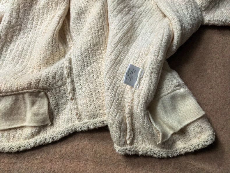 Loro Piana LORO PIANA Handmade cashmere coat with beads Size S / US 4 / IT 40 - 5 Thumbnail