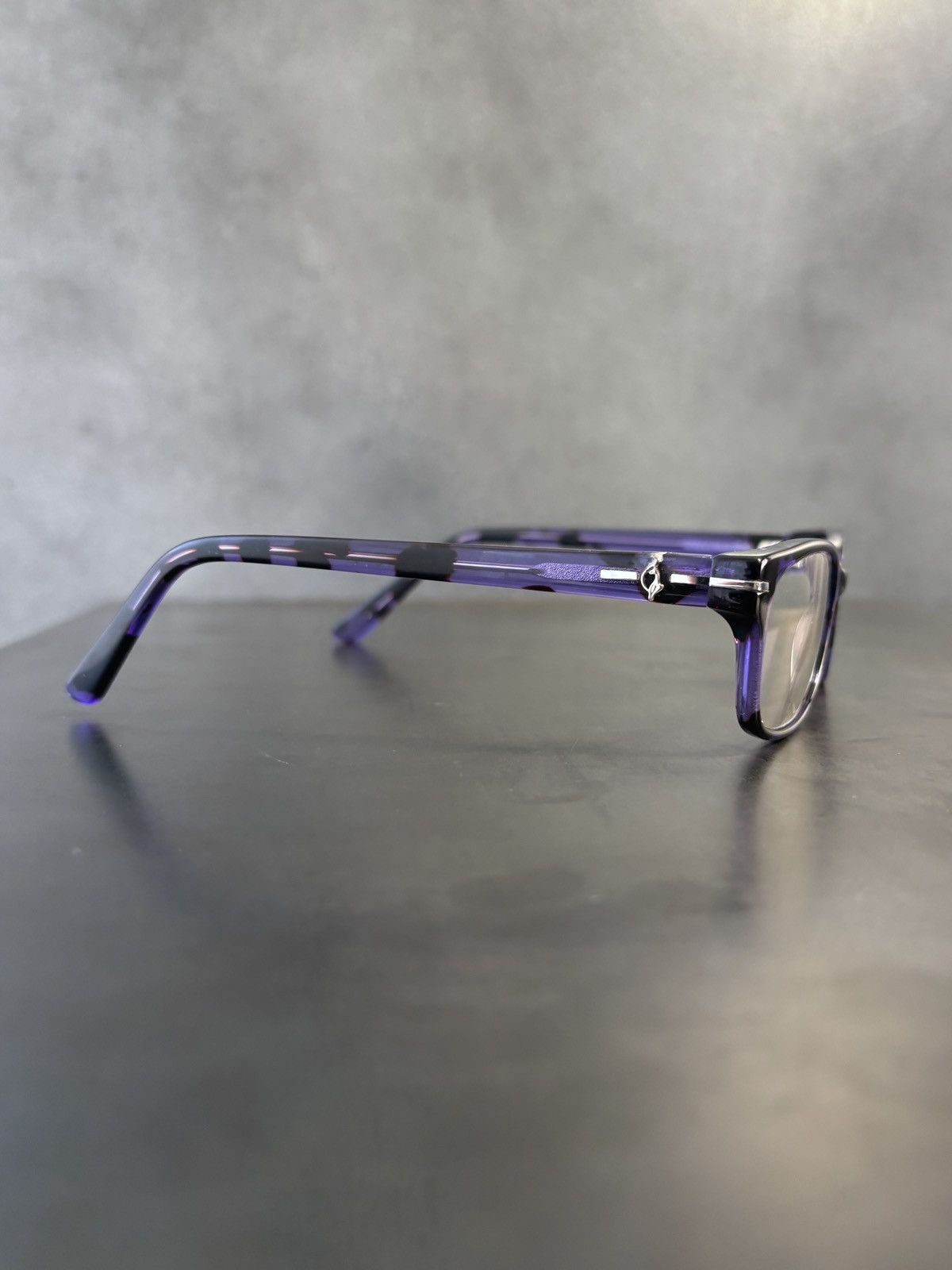 Designer 2000s Baby Phat Frames Y2K Vintage Eyeglasses Purple Size ONE SIZE - 4 Thumbnail