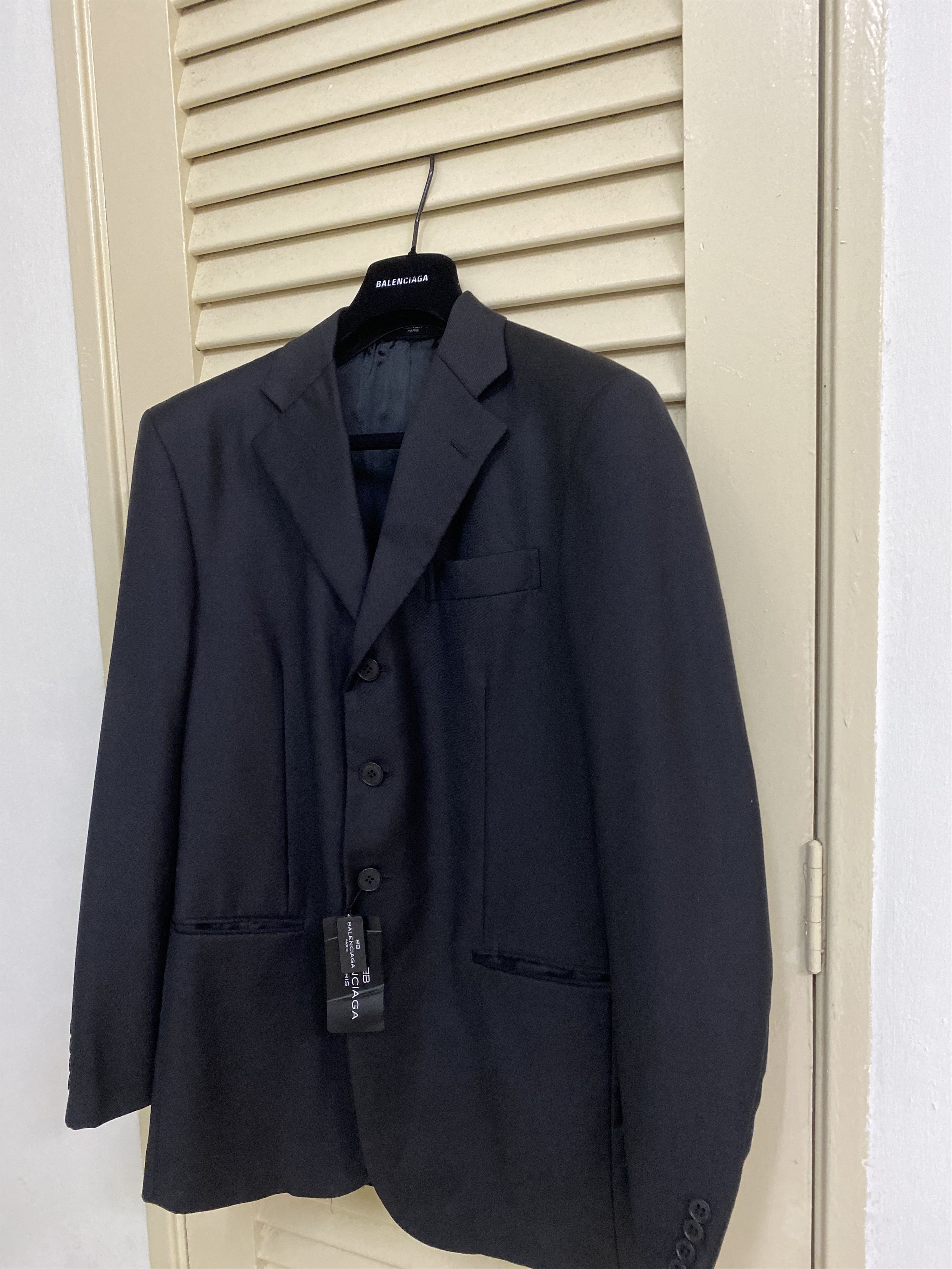 Balenciaga NWT Balenciaga Wool Single Breasted Blazer Size 40R - 2 Thumbnail