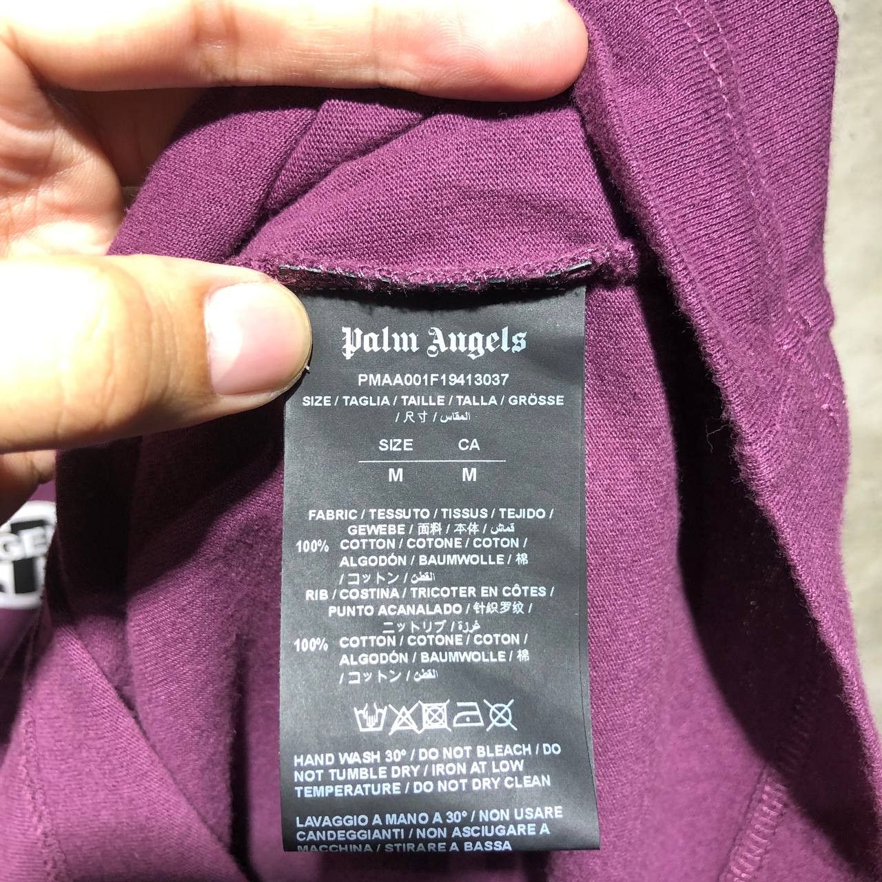 Palm Angels Palm Angels Logo tee Size US M / EU 48-50 / 2 - 5 Thumbnail