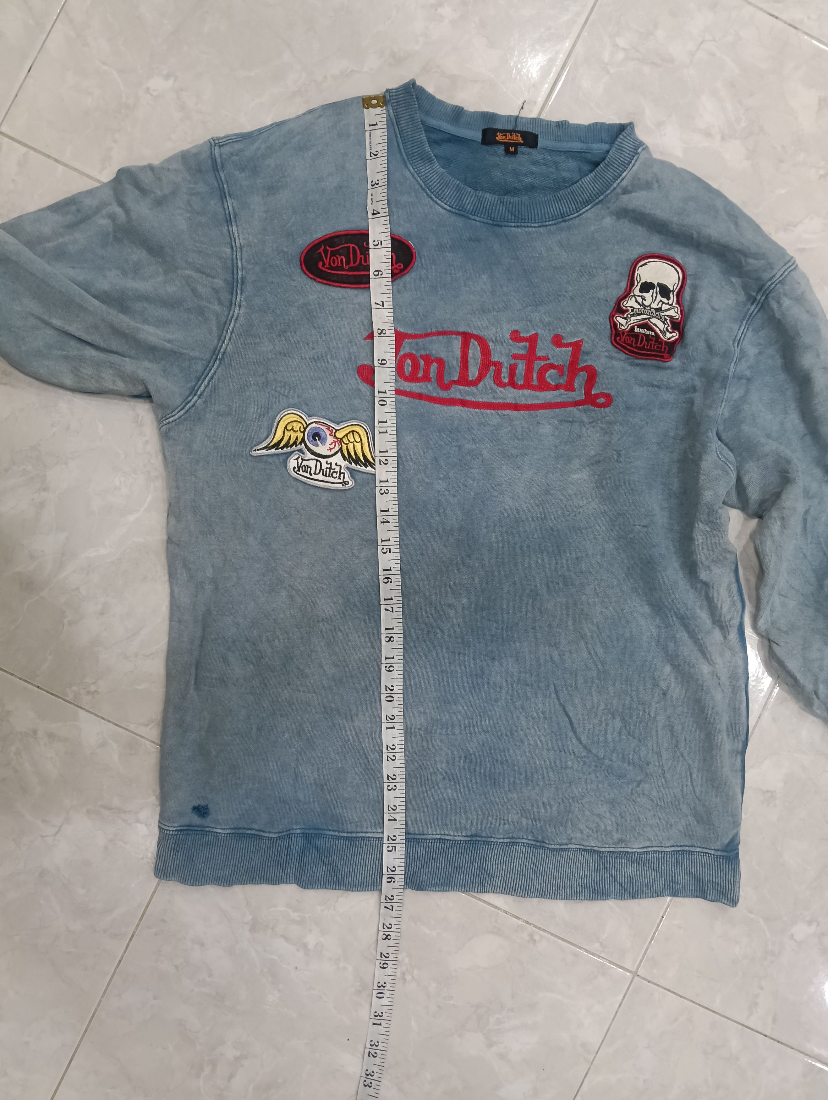 Von Dutch Sick Style Von Dutch Skull Like Acid Wash Style Size US L / EU 52-54 / 3 - 10 Thumbnail