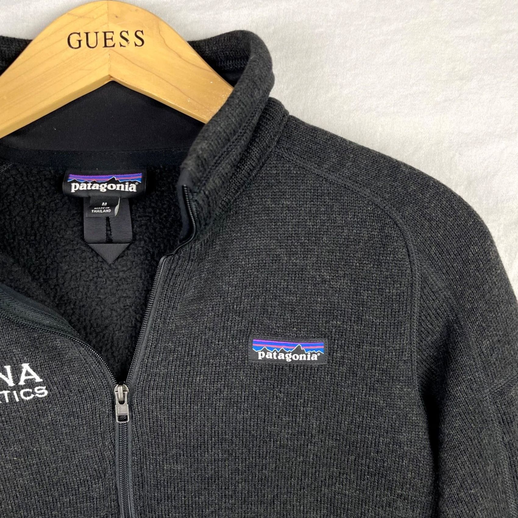 Patagonia Patagonia Better Sweater Women Medium Full Zip Fleece Outdoor Hiking Logo Embroidered Zipper Black Cotton? Size S / US 4 / IT 40 - 3 Thumbnail