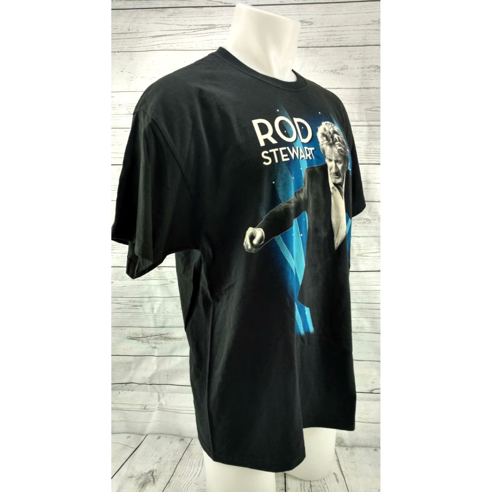 Hanes Hanes Rod Stewart Heart & Soul Black XL T Shirt Rock N Roll Concert 2011 Mens Vintage? Size US XL / EU 56 / 4 - 4 Thumbnail