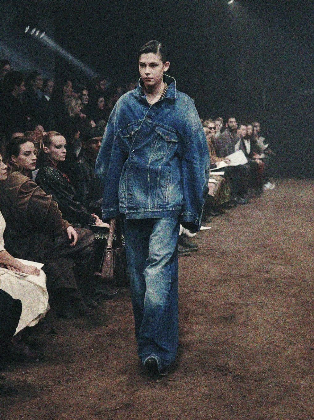 Balenciaga Balenciaga Pull-Up Denim Fall 22 Size US 34 / EU 50 - 11 Thumbnail