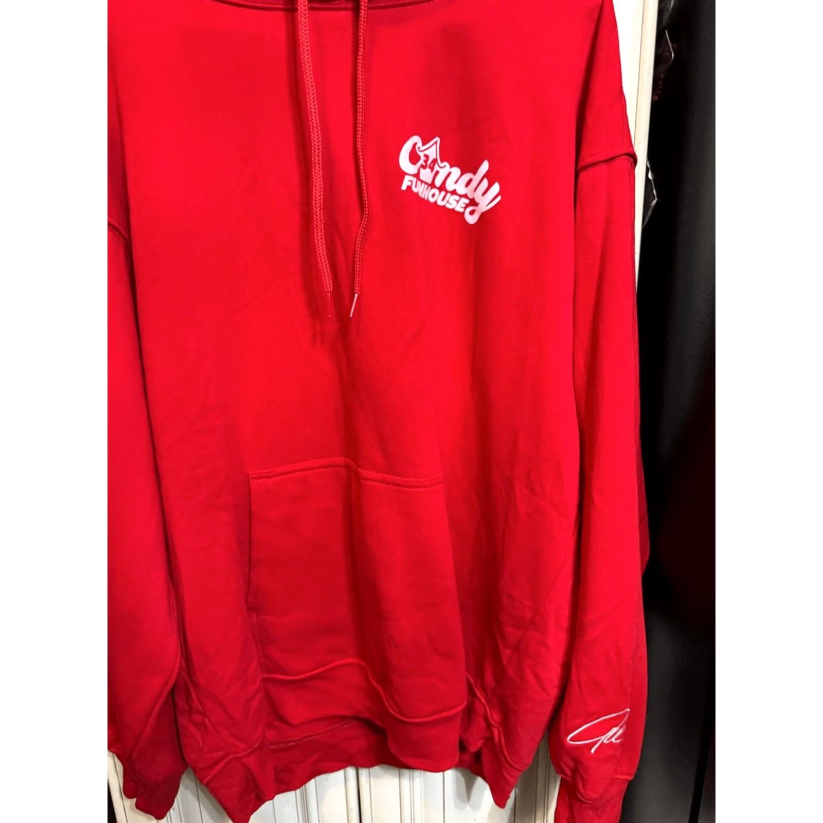 Vintage ATC Unisex Candy Funhouse Pullover Hoodie Sweatshirt Red XL Size XL / US 12-14 / IT 48-50 - 3 Thumbnail