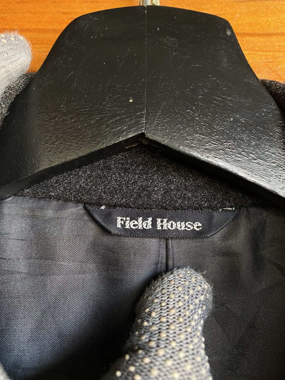 Japanese Brand Field House Cashmere Blend Wool Coat Dark Grey Outerwear Size US M / EU 48-50 / 2 - 11 Thumbnail